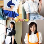 グラビア学園【メイド】セット233枚 3 コスプレで選べる大特価総集編37弾