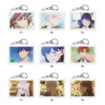 氷属性男子とクールな同僚女子 ミニチュアキャンバスキーホルダー 全9種 BOXセット