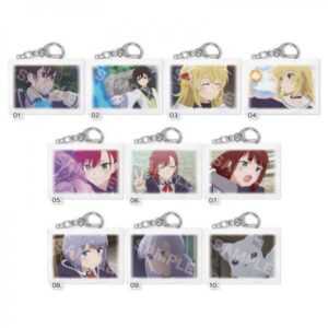 最強陰陽師の異世界転生記 ミニチュアキャンバスキーホルダー 全10種 BOXセット